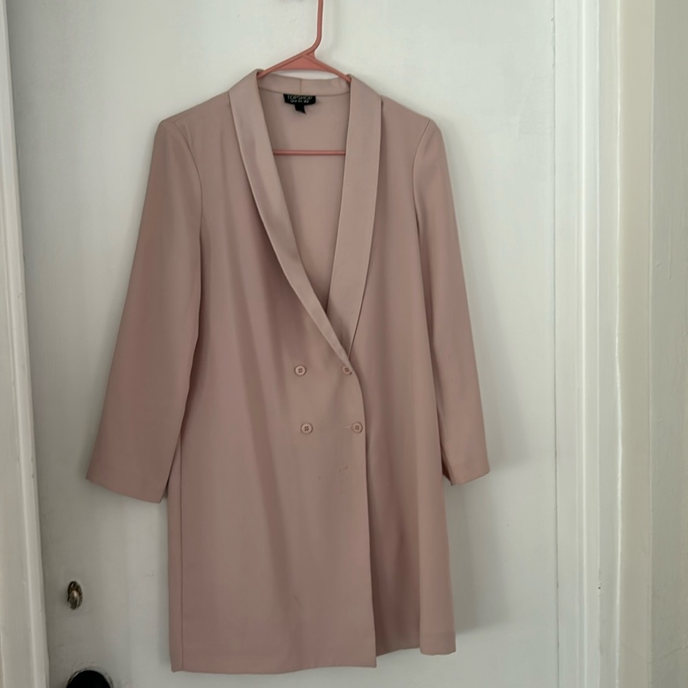 TOPSHOP Dusty Rose Blazer